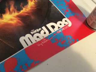 Rare Tony Alva Maddog Skateboard Poster 15” X24