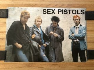 Rare Vintage 1986 Sex Pistols 1185 Poster