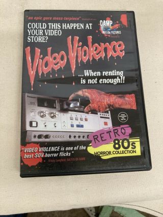 Video Violence 1 & 2 (camp Motion Pictures) - Rare