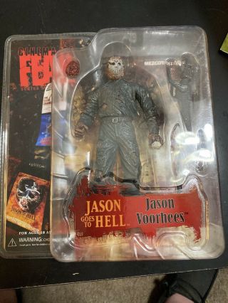 Mezco Jason Voorhees Figure Cinema Of Fear Series 3 - Jason Goes To Hell