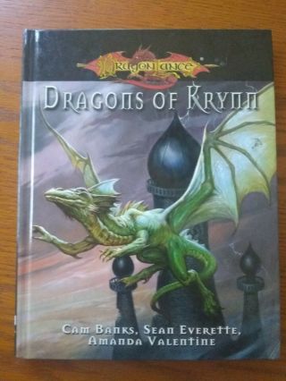 Dragonlance Rpg Dragons Of Krynn Hc Very Rare