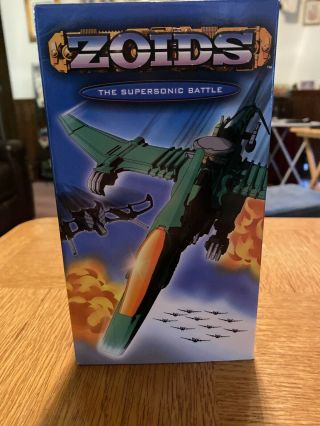 Zoids Vol.  4: The Supersonic Battle (prev.  Viewed Vhs) Rare Htf