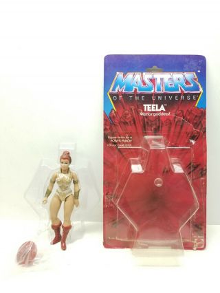 Rare Vintage 1981 Mattel Carded Masters Of The Universe Motu Teela 8 Back Opened