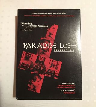 Paradise Lost (dvd,  2008,  2 - Disc Set,  Collectors Edition) Oop Rare - Memphis Three