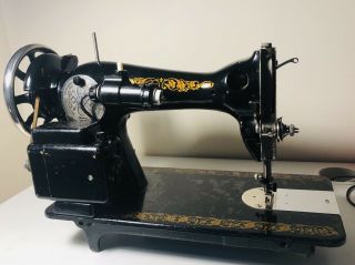 Rare Vintage Sewing Machine.  Ussr Podolsk Without Wood Stand