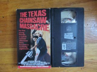 The Texas Chainsaw Massacre Vhs Mpi Horror Cult Rare