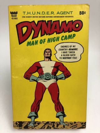 Dynamo Man Of High Camp T.  H.  U.  N.  D.  E.  R.  Agent Comic Tower 42 - 660 First Printing