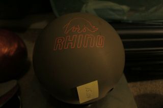 Very Very Rare Brunswick Rhino Grey Bowling Ball