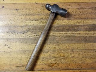 Antique Blacksmith Tools Blue Point Ball Peen Anvil Hammer Vintage Machinist ☆us