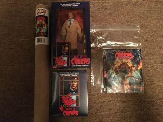 Scream Factory Night Of The Creeps W/ Action Figure,  Poster,  And Slip