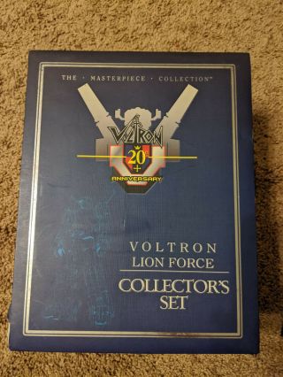 Toynami Voltron Lion Force 20th Anniversary Limited Edition Collector 