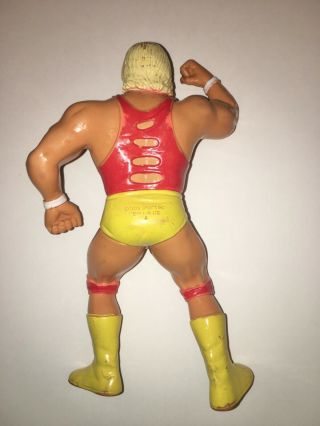 WWF LJN 1988 Series 5 Red Shirt Hulk Hogan Titan Sports Vintage Rare 3