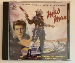 Brian May Mad Max Soundtrack,  Varese Sarabande,  Limited Edition Cd Rare