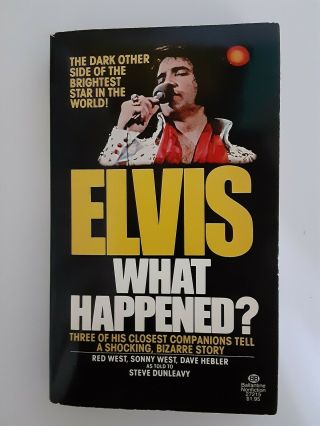 Ultra Rare " Elvis What Happened? First Edition