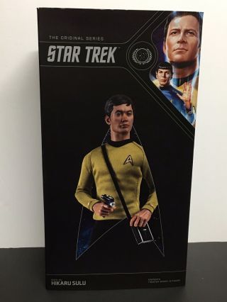 Star Trek Hikaru Sulu Qmx Limited Edition 1/6 Scale Figure New/unopened Mib (w)