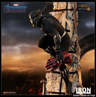 1/10 Iron Studios Marvel Avengers 4 Endgame Black Panther Bds Art Scale Statue