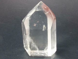 Rare Polished Lithium Quartz Crystal From Brazil 59 Grams - 1.  9 "