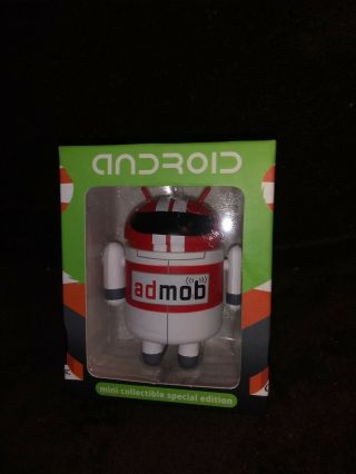 Admob Racer Android By Andrew Bell Mini Collectible Special Edition Figure V.  G.