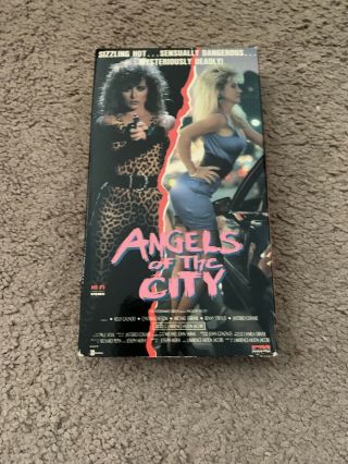 Angels Of The City Vhs - Rare Horror Action Cult Shot On Video Pm Sleaze Gore