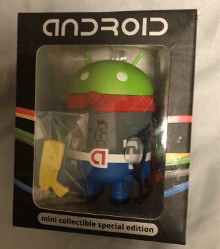 Android Mini Collectible Figurine Figure Limited Google Edition - Gtech Box Rare