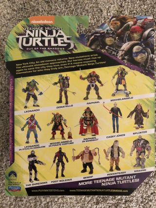 TMNT Teenage Mutant Ninja Turtles Out of the Shadows 2016 Complete Set of 14 2