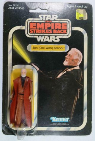Ben (obi - Wan) Kenobi,  Star Wars,  Empire Strikes Back,  Kenner,  41 Back,  No.  38250