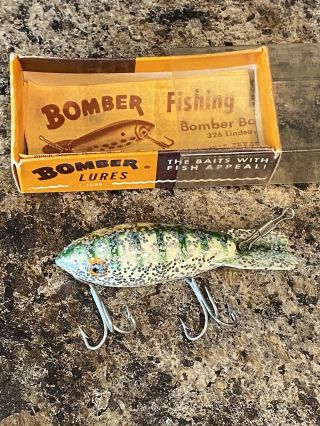 Vintage Bomber No.  415 Fishing Lure Nos Look
