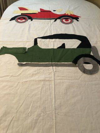 Lee Wards Vintage Auto Quilt Kit Partially Complete With Supplies To Finish Rare