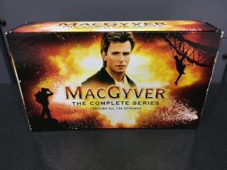 Macgyver - The Complete Series (dvd,  2007,  39 - Disc Set) Box Set Rare