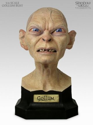Lord Of The Rings Gollum Bust 3/4 Size