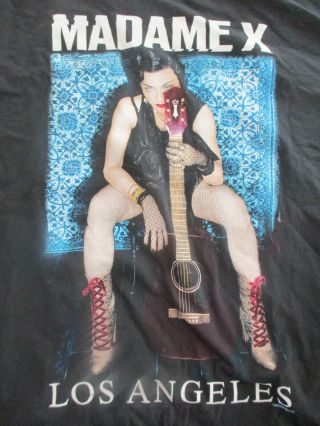 Madonna Madame X Los Angeles Concert Tour Xl T - Shirt Rare