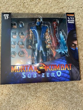 Storm Collectibles Mortal Kombat 1 And 2 Sub - Zero 1/12 Figure