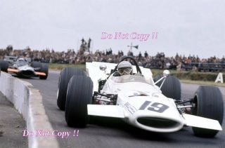 Vic Elford Antique Automobiles Mclaren M7b British Grand Prix 1969 Photograph
