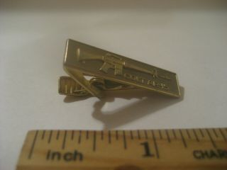 Vintage Colt Ar - 15 Gold Tone Tie Clasp Tack Price Drop