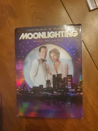 Moonlighting - Seasons 1 & 2 (dvd,  2005) Case Oop Mega Rare
