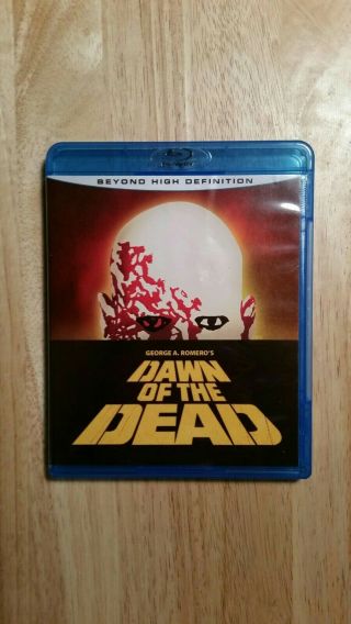 Dawn Of The Dead (blu - Ray Disc 1978) Anchor Bay Oop George Romero Rare