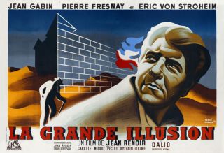 La Grande Illusion Jean Gabin Vintage Movie Poster 15