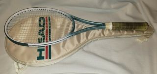 Head Elektra Pro Tennis Racquet,  Rare 4 - 5/8” L5 Grip,  W/case,  Made In Austria