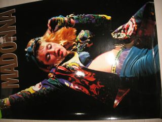 Madonna Promo Big Poster Japan Rare Warner
