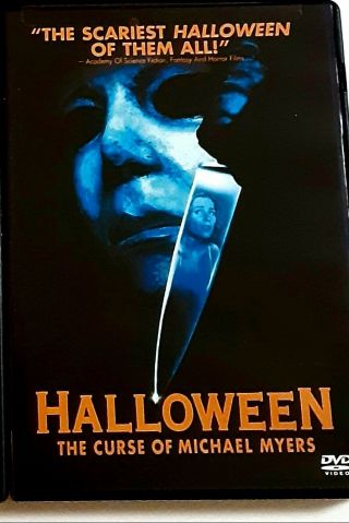 Halloween 6: The Curse Of Michael Myers (dvd,  Rare Oop Horror Slasher)