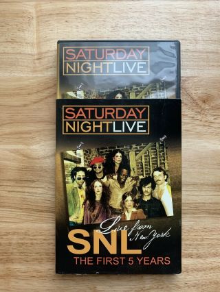 Snl Saturday Night Live - The First 5 Years (dvd 2005) Rare Oop - With Slipcover