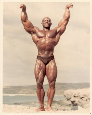 266 Gym - Sergio Oliva Body Building Muscle Exercise Work Out 14 " X17 " Poster