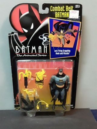 Kenner Batman Animated Series First Of Six Combat Belt Batman In Packaging