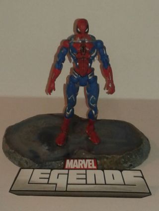 Marvel Legends 350 - Cyber Spider - Man - Loose Figure Rare Unreleased Prototype