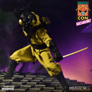 Mezco One:12 Collective Clan Of The Golden Dragon Gomez Sdcc 2020 Exclusive Rare