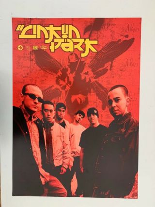 Linkin Park,  Music Band,  Rare Authentic,  2002 Poster