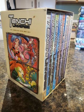 Tenchi Universe Complete Box Set Anime 8 Discs Dvd Rare Oop