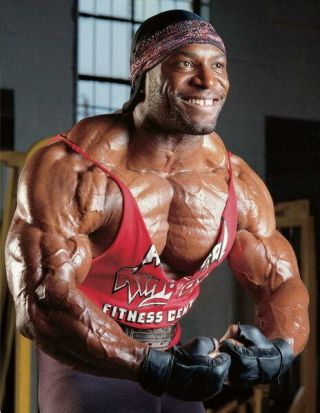 228 Gym - Lee Haney Body Building Muscle Exercise Work Out 14 " X18 " Poster