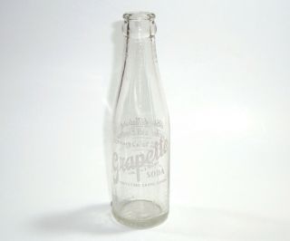 Vintage Grapette Grape Soda Bottle 6 Oz Camden Ar Arkansas 1939 Antique