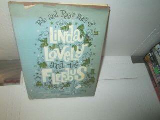 Bob & Rays Story Of Linda Lovely And The Fleebus Rare Vintage Book Elliot 1960